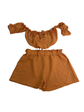 SHEIN  Off-the-shoulder Set Set