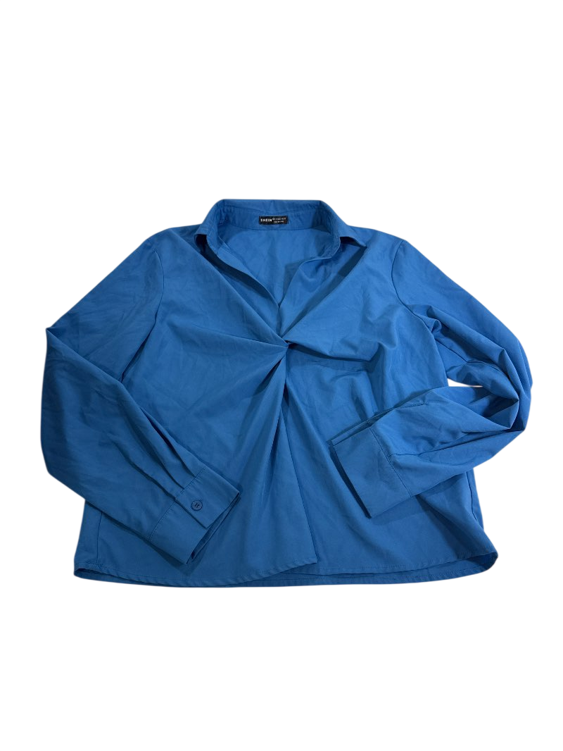 Shein  Button-Up Long Sleeves Long Sleeves