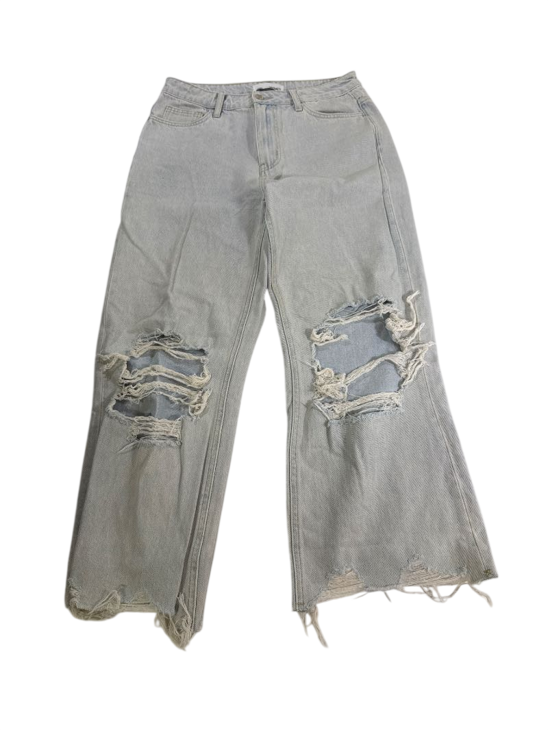 Vervet Distressed wide leg Jeans