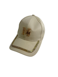 None Rhinestone-accented cap Hats