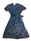 None Vintage Floral Dress Vintage
