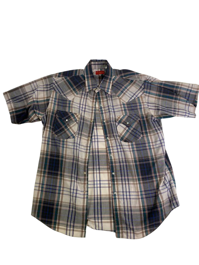 Plains  Vintage Western Shirt Vintage