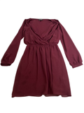 Express  V-Neck Long Sleeve Dresses