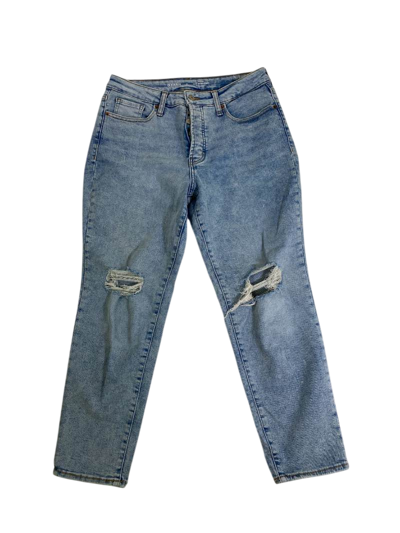 Old Navy  Ripped Straight-Leg Jeans