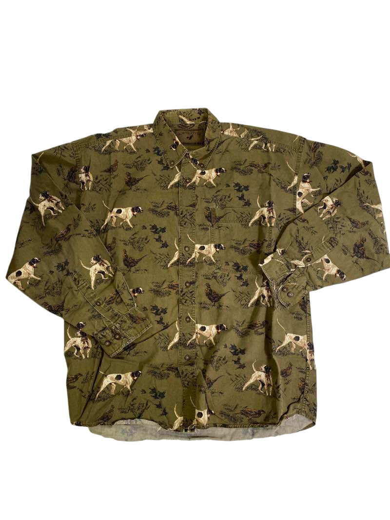 North River Outfitters  Vintage Hunting Shirt Vintage