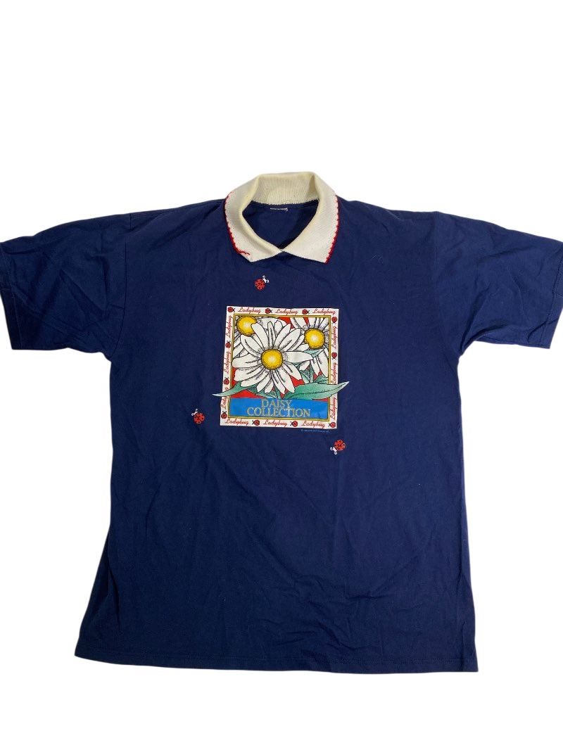 None Vintage Polo Shirt Vintage