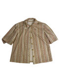 Henrietta Spoelman  Patterned Button Blouse Vintage