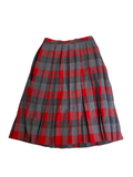 None  Vintage Plaid Skirt Vintage