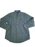 Chaps  Striped Button-Up Shirt Vintage