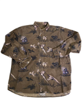 North River Outfitters  Patterned Button-Up Vintage
