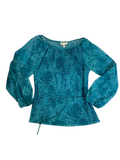 Plaza Square  Vintage Peplum Blouse Vintage