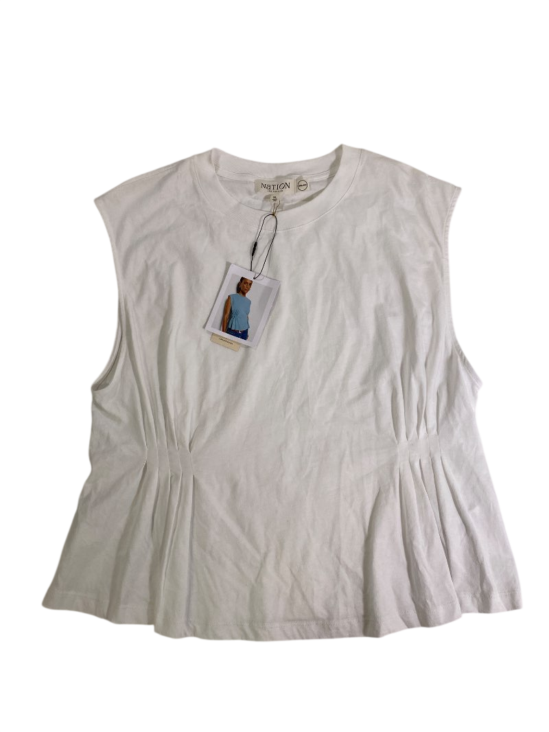Nation  Pleated Tank Short Sleeves