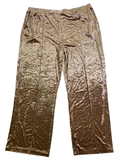 None Velvet Wide Leg Pants