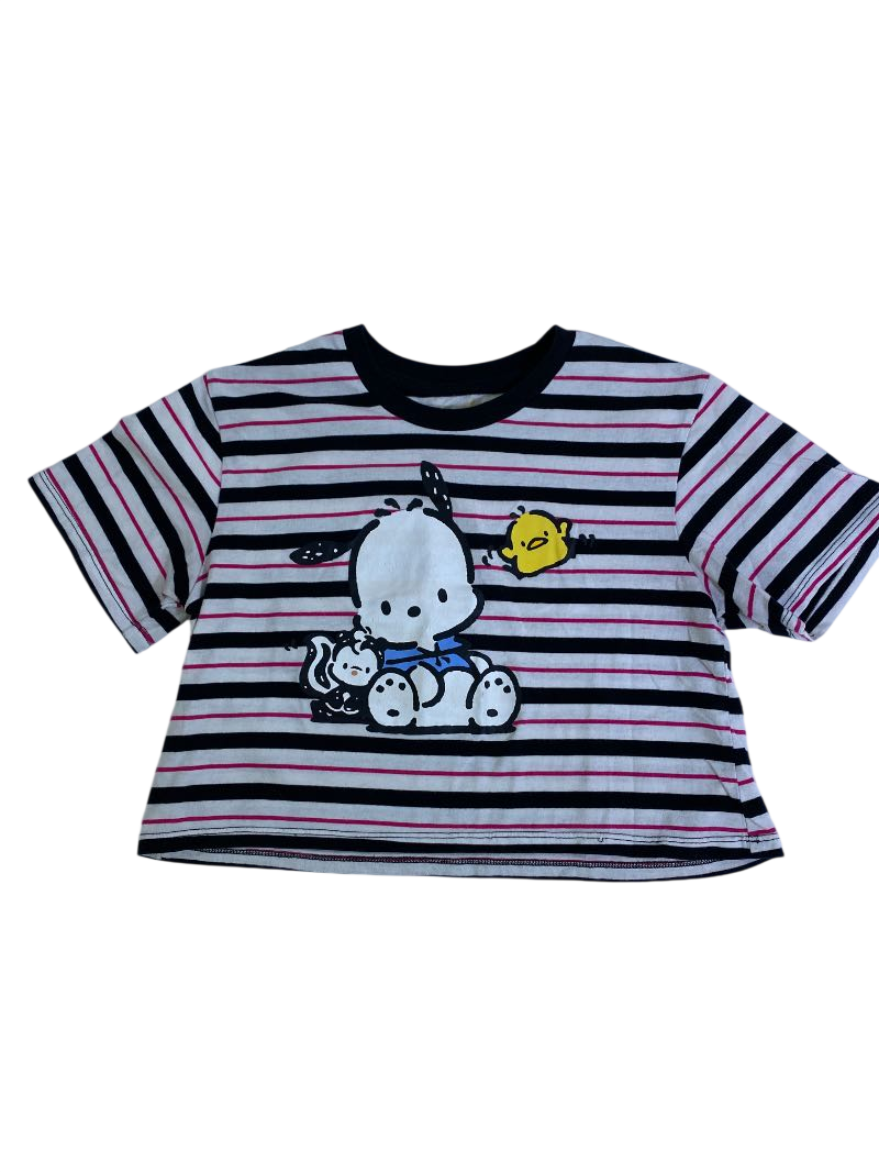Ochacco  Striped Tee Short Sleeves