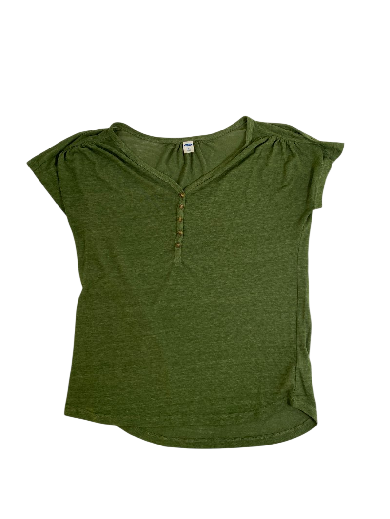Old Navy  Henley V-Neck Short Sleeves