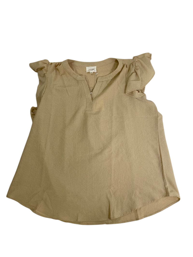 Andree Flutter Sleeve Short Sleeves