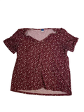 Old Navy  Floral V-Neck Short Sleeves