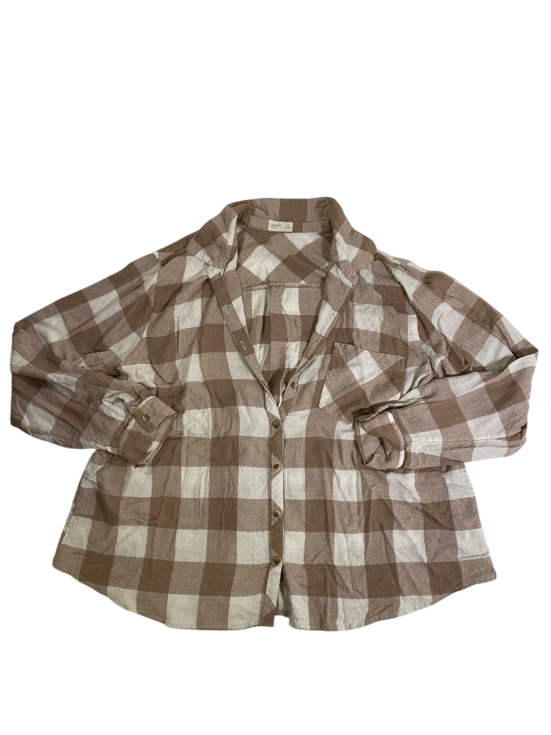 Maurice’s  Button-Down Plaid Long Sleeves