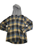 Shein  Plaid Hoodie Men's