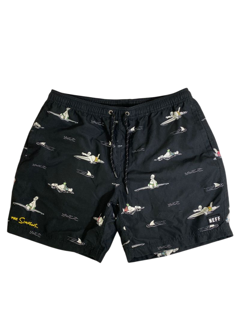 The Simpson Printed Swim Trunks Swimwear