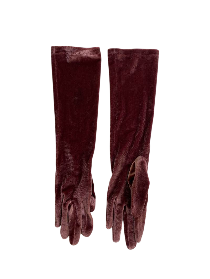 None Velvet Gloves Accessories