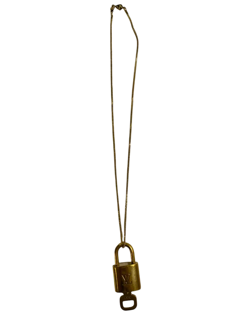 Louis Vuitton  Padlock Necklace Jewelry