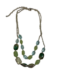 None Beaded Layered Necklace Jewelry