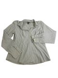 Ann Taylor  Striped Button-Down Long Sleeves