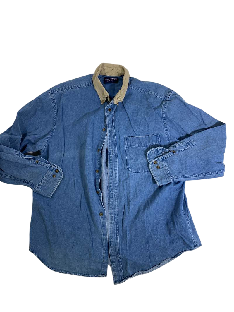 Roundtree & Yorke Vintage Denim Shirt Vintage