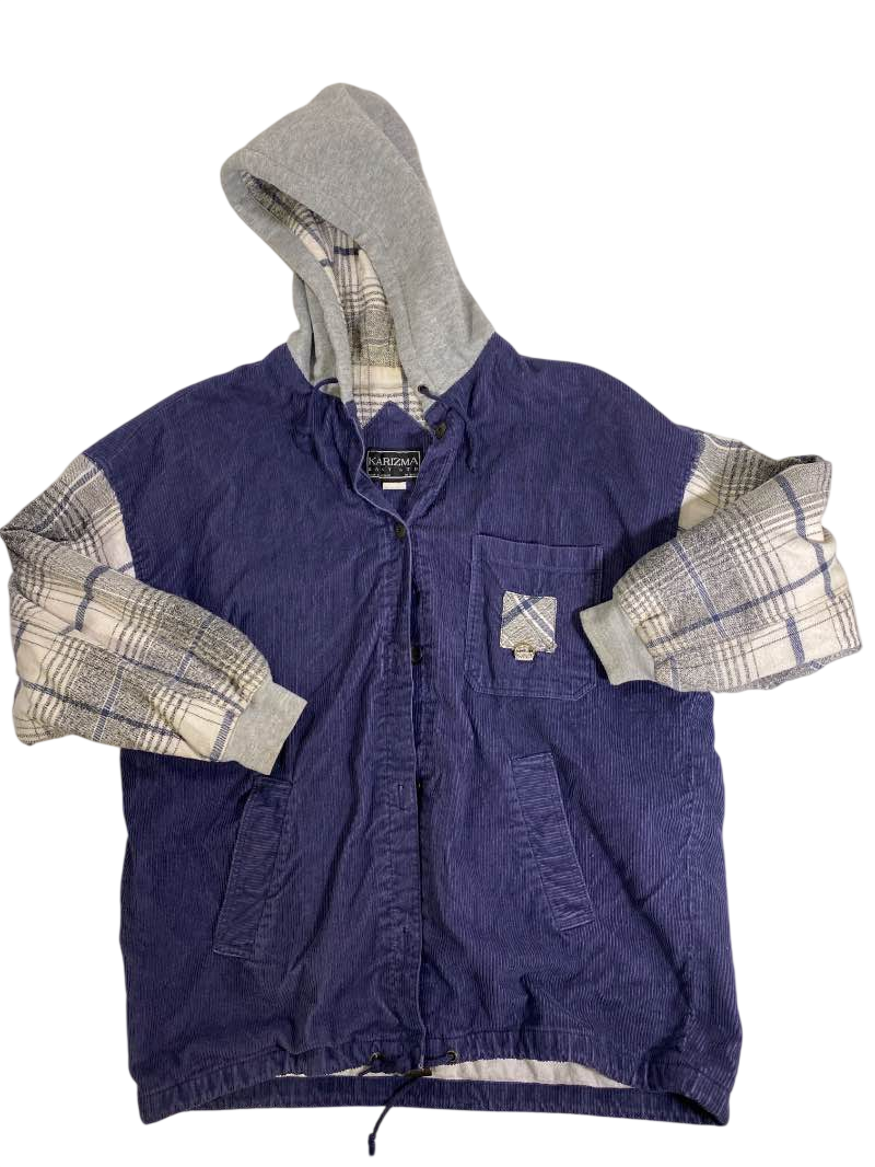 Karizma East LTD Vintage Hooded Jacket Vintage