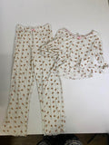 None Floral Print Loungewear