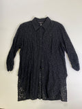 Style & Co Lace Button-Up Long Sleeves