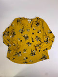 Melloday  Floral V-Neck Long Sleeves