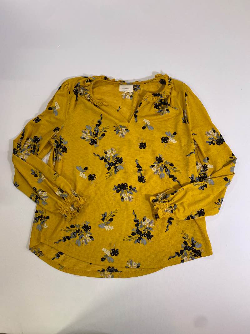 Melloday  Floral V-Neck Long Sleeves