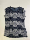 International concepts  Patterned Tee Short Sleeves