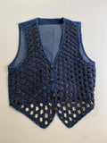 Vintage Crochet Vest Vintage
