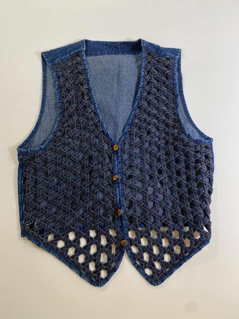 Vintage Crochet Vest Vintage