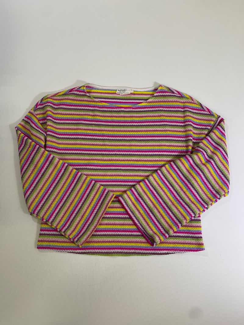Urban Renewal Striped Cropped Long Sleeves