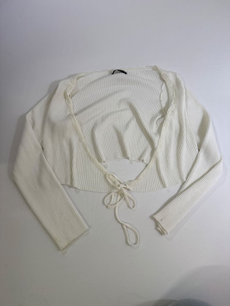 Cider Tie Front Long Sleeves