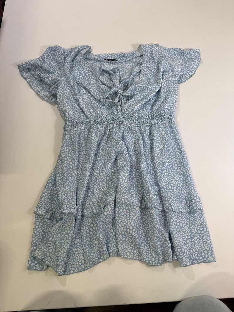 Simple Plus Tie-Front Dress Dresses