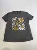 Shein Floral Graphic Tee Short Sleeves