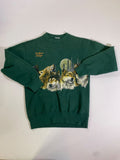 None Wolf graphic sweatshirt Vintage