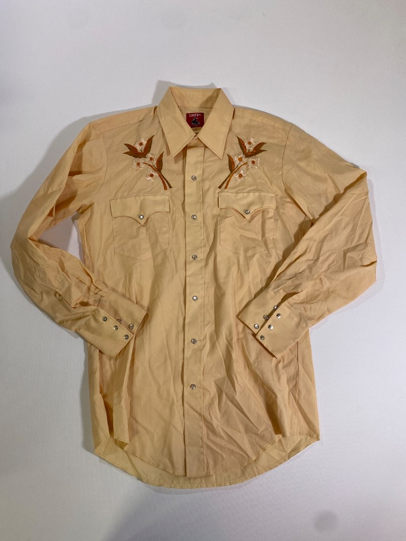 Chute #1 Western Embroidered Shirt Vintage