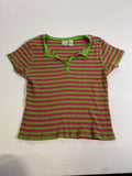 Falls Creek  Striped Polo Short Sleeves