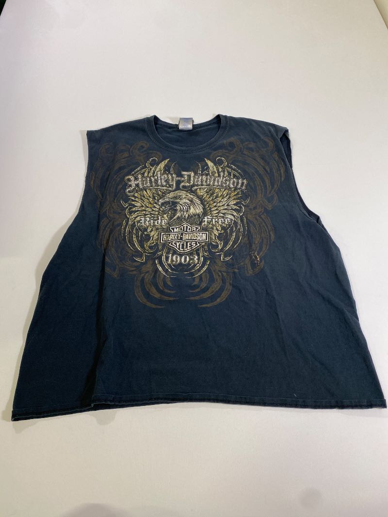 Harley Davidson  Vintage Sleeveless Tee Vintage