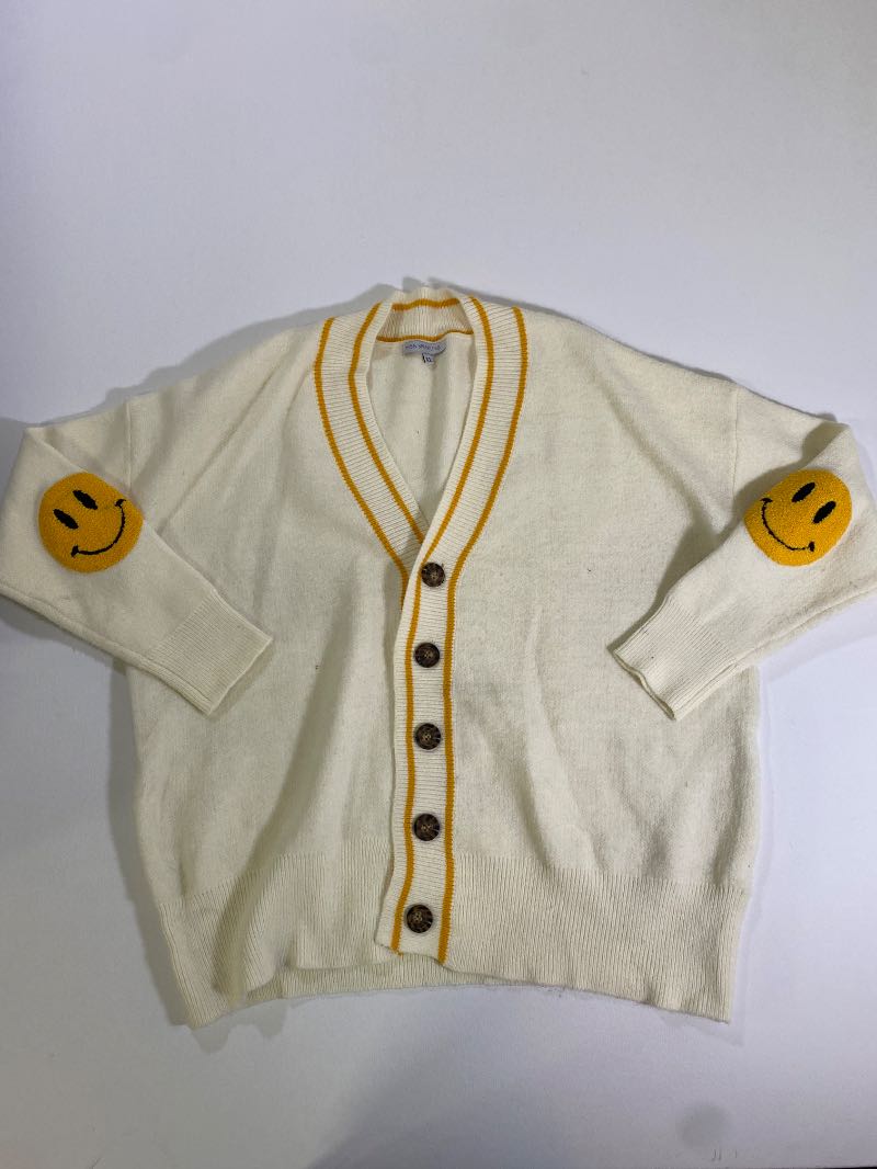 Miss Sparkling  Smiley Elbow Cardigan Sweaters