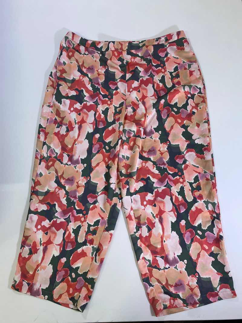 Eloquii Printed Cropped Pants