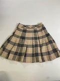 H&M  Pleated Plaid Skirt