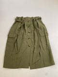 H&M Button-Front Utility Skirt
