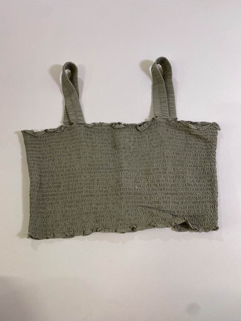 Weekday Shirred Tank Tanks